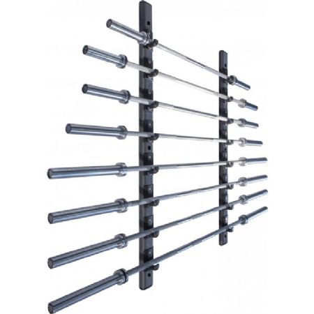 מתלה קיר למוטות- 8 מוטות Wall Hanging Barbell Rod Rack（8Pcs）