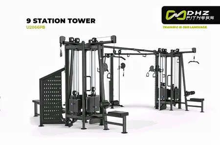 ג׳ונגל מולטיטריינר מקצועי- 9 תחנות