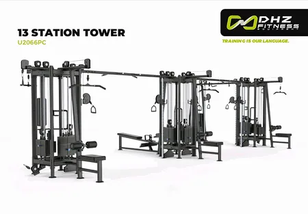 ג׳ונגל מולטיטריינר מקצועי- 13 תחנות